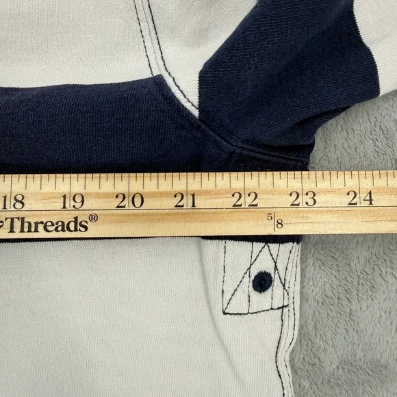 Vintage Polo Ralph Lauren Mens Rugby Shirt Striped Great Britain 1934 Size Large - Picture 11 of 12